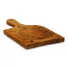 Old carved wooden butter brand from Savoy. … - Moinat - Decorating accessories