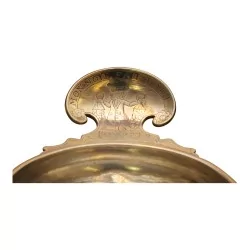 Tastevin "David Campard" en argent (150 gr). Inscription