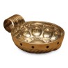 silver Tastevin (39gr). Punched with a bearded head... - Moinat - Silverware