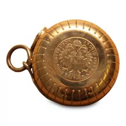 Tastevin "COMPTE PINCI" en argent (116 gr). Hanse serpent. Avec