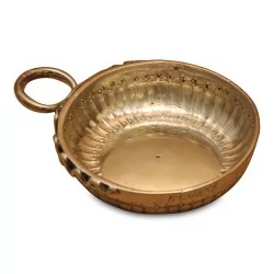 Tastevin "EUGENE VILLAIN (TAVERS)"en argent (108 gr). Hanse