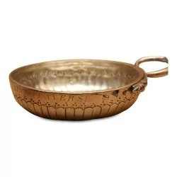 Tastevin "EUGENE VILLAIN (TAVERS)"en argent (108 gr). Hanse