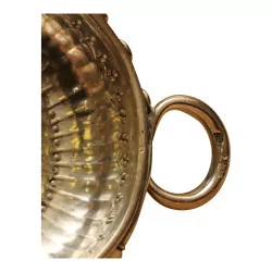 Tastevin “EUGENE VILLAIN (TAVERS)” in silver (108gr). Hansa …