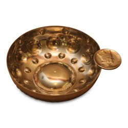 Tastevin Louis IX 银色金属，金色装饰。法国， …