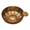 Tastevin Louis IX in Silbermetall mit goldenen Verzierungen. Frankreich, … - Moinat - Silber