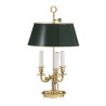 Lampe bouillotte de style Louis XVI en bronze doré, fût … - Moinat - Lampes de table