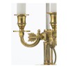 Lampe bouillotte de style Louis XVI en bronze doré, fût … - Moinat - Lampes de table
