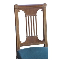 Pair of Charles X chairs in the style of Jacob Alphonse …