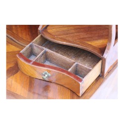 Coiffeuse Louis XV “bonheur du jour” en marqueterie de bois de …