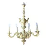 Lustre de style Louis XIV “Mazarin” en bronze doré, décor aux … - Moinat - Lustres, Plafonniers