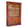 Large Empire showcase in mahogany mounted on oak. Glass in … - Moinat - Bookshelves, Bookcases, Curio cabinets, Vitrines