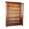 Large Empire showcase in mahogany mounted on oak. Glass in … - Moinat - Bookshelves, Bookcases, Curio cabinets, Vitrines
