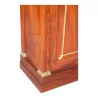 Large Empire showcase in mahogany mounted on oak. Glass in … - Moinat - Bookshelves, Bookcases, Curio cabinets, Vitrines