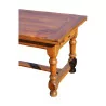 стол в стиле Людовика III со столешницей из ореха и дуба с 2 - Moinat - Обеденные столы