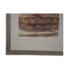 Lithographie de l'aquarelle “XV. La Fontaine du bas” 1986 de … - Moinat - Tableaux - Divers