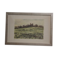 Lithograph of the watercolor “XI. Narcissus” 1986 by Pierre …