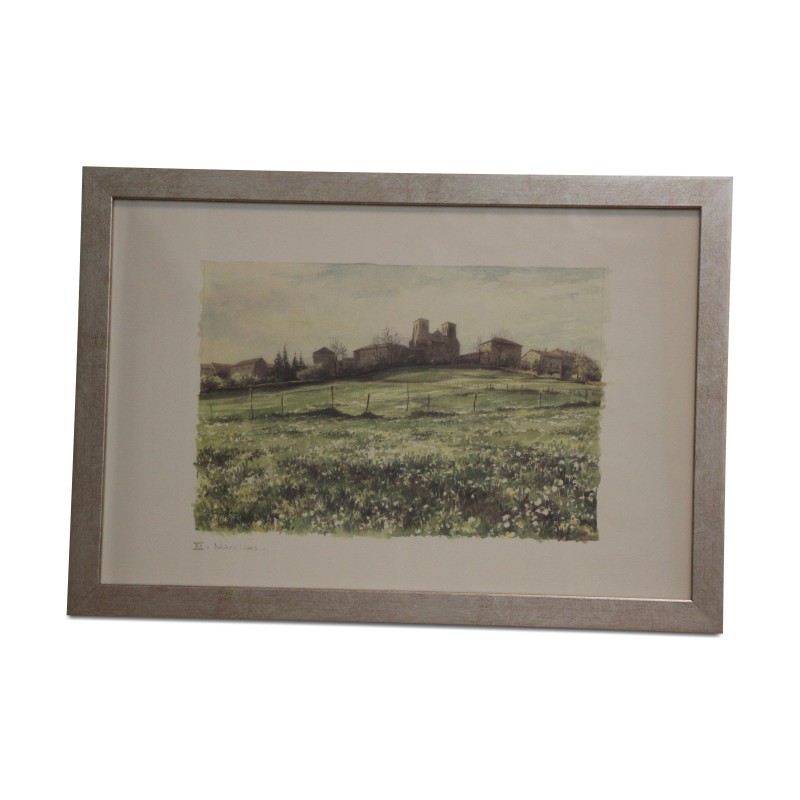 Lithographie des Aquarells „XI. Narziss“ 1986 von Pierre … - Moinat - Gemälden - Verschieden Lithographie des Aquarells „XI. Narziss“ 1986 von Pierre … - Moinat - Gemälden - Verschieden