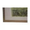 水彩版画“XII.在草地上”，皮埃尔 1986 年…… - Moinat - 画 - 各种的
