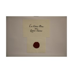Lithographie de l'aquarelle “XII. Dans le pré” 1986 de Pierre …