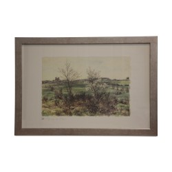 水彩画“VIII.樱花” 1986 by …