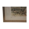 Lithograph of the watercolor “XVII. The dry summer” 1986 by Pierre … - Moinat - Painting - Miscellaneous