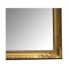 Funk mirror in carved gilded wood with an openwork pediment of a - Moinat - Mirrors