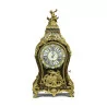 Cartel Boulle Louis XV in tortoiseshell and inlaid … - Moinat - Table clocks