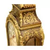 Cartel Boulle Louis XV in tortoiseshell and inlaid … - Moinat - Table clocks