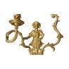 Pair of large Louis XV style wall lights with 2 lights in … - Moinat - Wall lights, Sconces