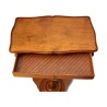 Small Louis XIII walnut table with 1 drawer. Basis of … - Moinat - End tables, Bouillotte tables, Bedside tables, Pedestal tables