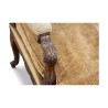 Fauteuil de style Louis XV Régence en hêtre, recouvert de … - Moinat - Fauteuils