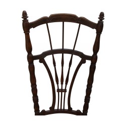 Chaise de nourrice en gerbe paillée. Hauteur d'assise 35cm.
