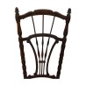 Chaise de nourrice en gerbe paillée. Hauteur d'assise 35cm. - Moinat - Chaises