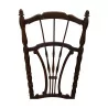 Nursing chair in sheaf of straw. Seat height 35cm. - Moinat - Chairs