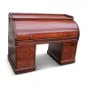Bureau cylindrique en acajou. Angleterre, 19ème siècle. - Moinat - Bureaux cylindre, à abattant, Secrétaires