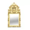 Spiegel mit vergoldetem Stuckrahmen. Frankreich, 19. Jahrhundert. - Moinat - Spiegel