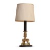 Lampe montiert auf einer Empire-Säulenfackel auf 3 Beinen mit … - Moinat - Tischlampen