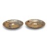 Paire de petites assiettes de Puiforcat dont une en argent - Moinat - Argenterie
