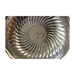 Paire de petites assiettes de Puiforcat dont une en argent