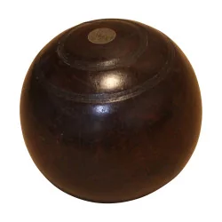 Walnut wood ball.