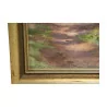 watercolor painting “Bouveret” by Fritz Edouard … - Moinat - Painting - Landscape