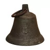 Bronze bell with anchor and cross symbol - Moinat - Decorating accessories