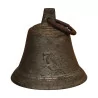 Bronze bell with anchor and cross symbol - Moinat - Decorating accessories