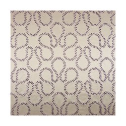 Tissu “Lacet Brodé Violet” by Atelier Guggisberg au mètre de …