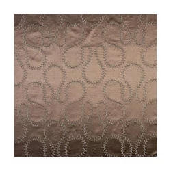 Fabric “Chocolate Embroidered Lace” by Atelier Guggisberg by the meter …
