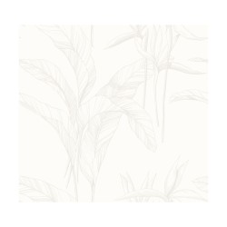 Fabric “Infini Végétal Iridescent White” by Atelier Guggisberg in …