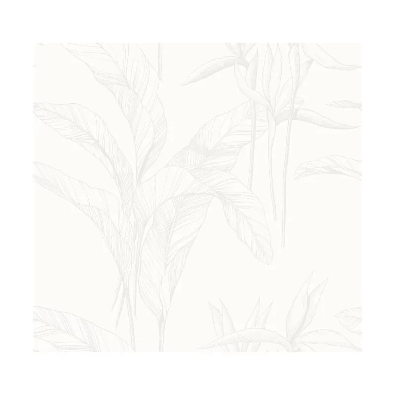 Stoff „Infini Végétal Iridescent White“ von Atelier Guggisberg in … - Moinat - Dekorationszubehör