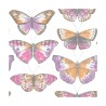 块 Atelier Guggisberg 出品的“Urbanstyle Butterfly Rose”面料 - Moinat - 装饰配件