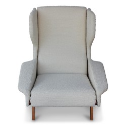 Moderner Sessel Frattini Designjahr 1950 mit Stoffbezug