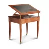 Louis XVI Tronchin table in mahogany stamped François … - Moinat - Desks : cylinder, leaf, Writing desks